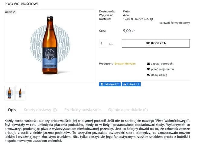 Gdzie kupić piwo Mentzen? Sprawdź najlepsze oferty i lokalizacje