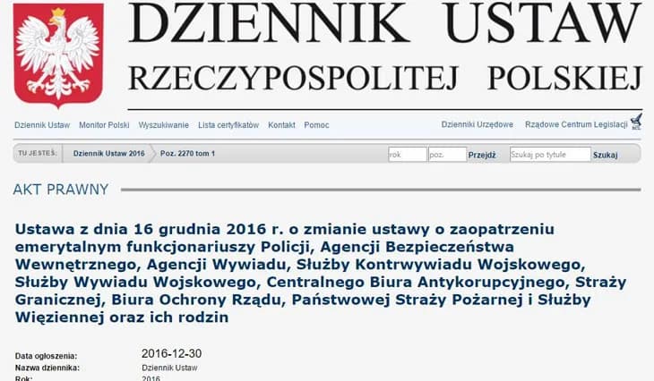 Czy ustawa dezubekizacyjna obejmie służbę więzienną? Sprawdź, co musisz wiedzieć