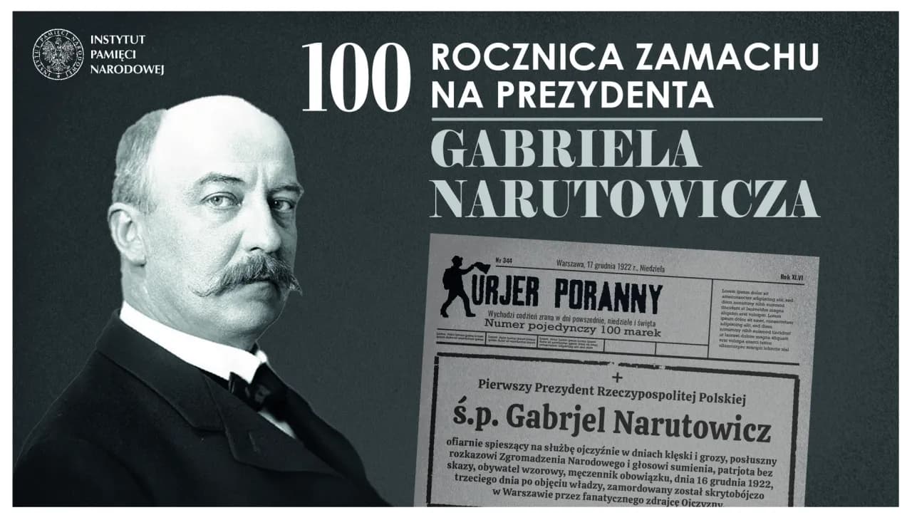 Kto był 1 prezydentem Polski? Historia Gabriel Narutowicza i jego tragiczny los