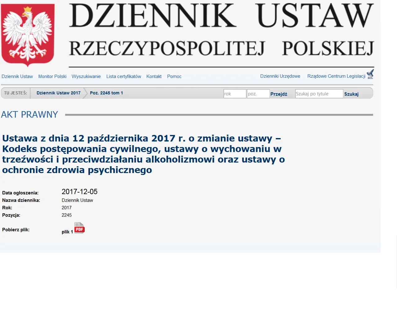 Ustawa kodeks postępowania cywilnego: kluczowe zmiany i ich skutki