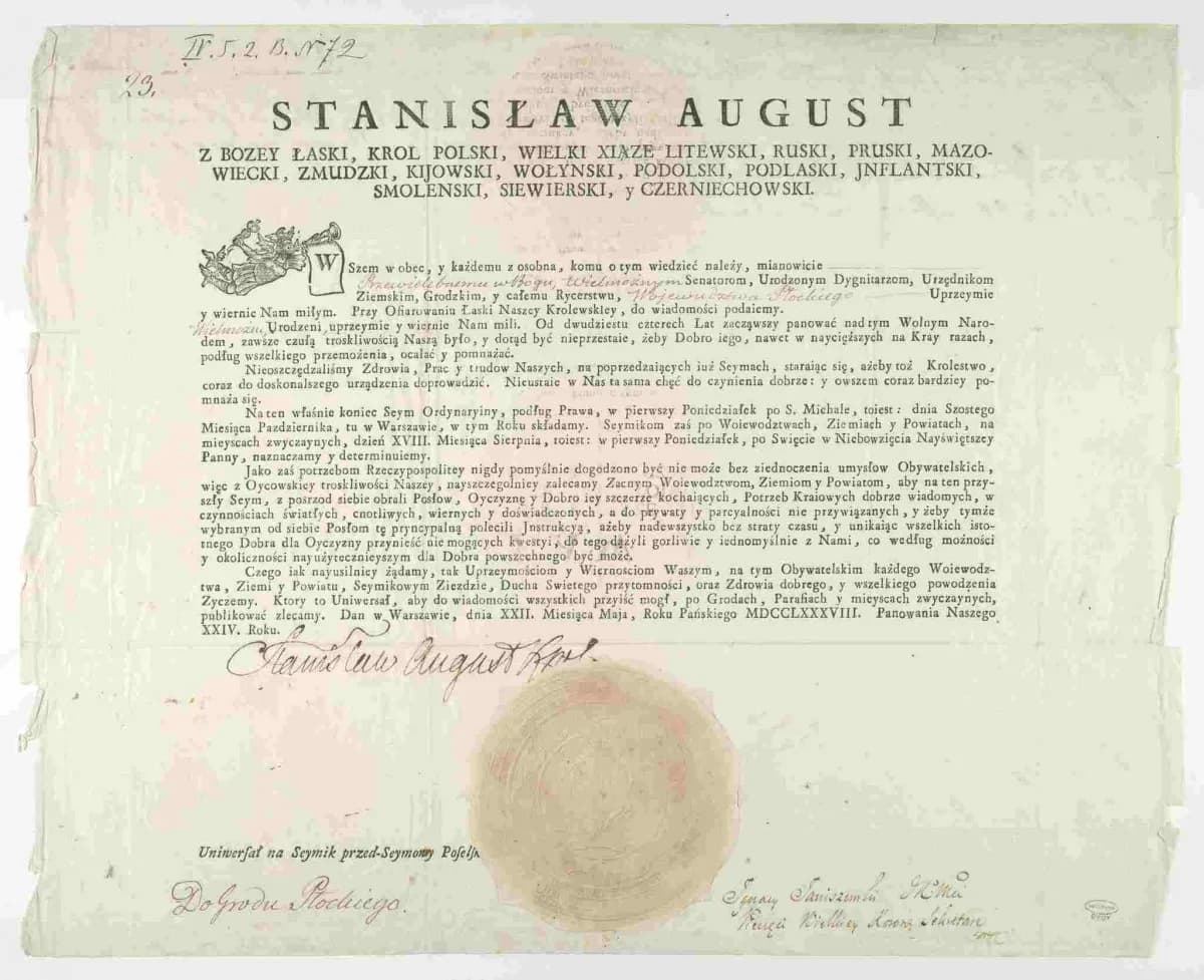 Ustawa rządowa: Jak Konstytucja 3 maja zmieniła Polskę na zawsze